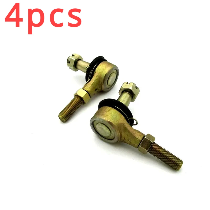 

4pcs M10 10X10mm Tie Rod Ball Joint 70 90 110 125 150 200 250cc ATV Quad 4-Wheeler ATV Parts Universal Beach transportation