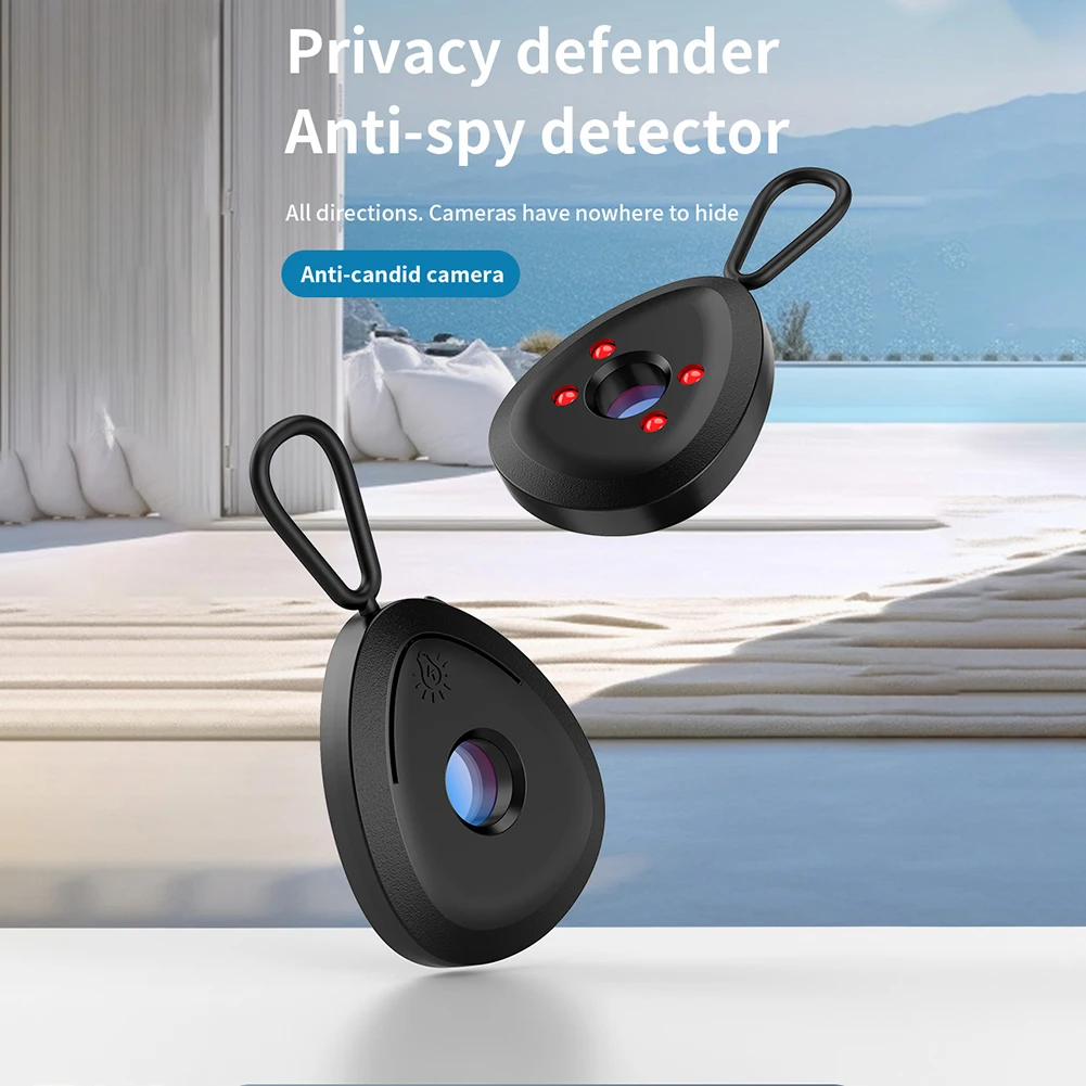 Electrical Supplies Monitoring Detector Security Protection 2-lighting Modes Anti-Peeping Infrared Detection Lens Detect
