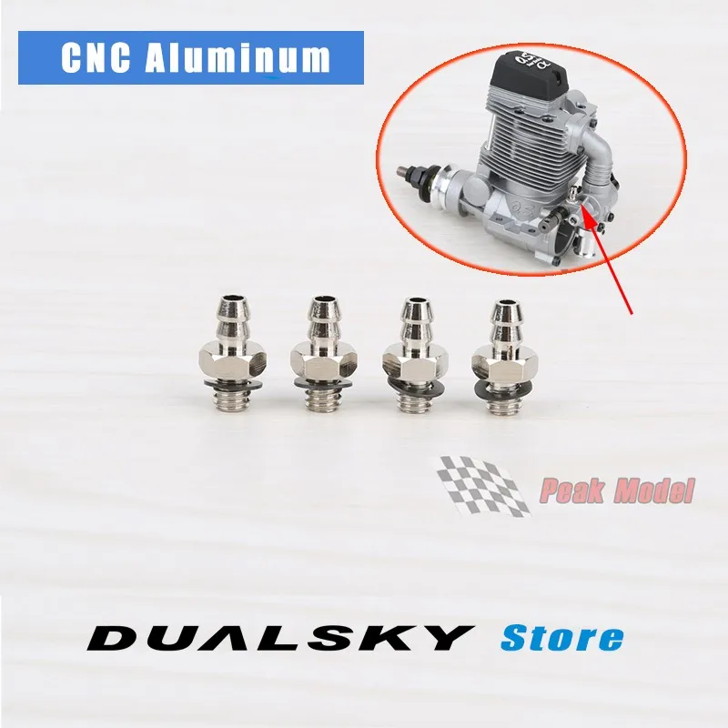 Brass Oil Tube Fuel Tank Nozzle for RC Gas Drone Aeromodel Engine M3 M4 M5 Universal Boat Water Nozzle