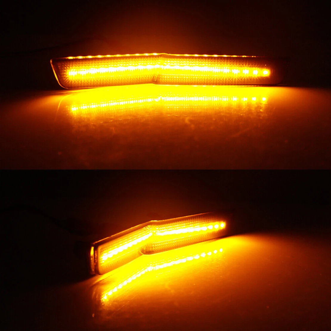 1 Pair 12V 5W LED Front Side Fender Marker Lights Fit for Dodge Challenger SRT Jailbreak Demon R/T 68195788AB 68195789AB