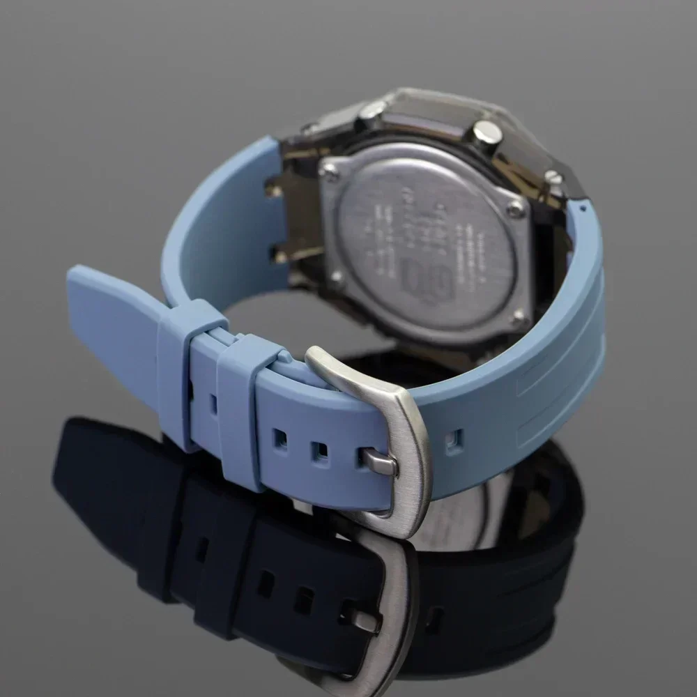 Kit Mod para Casioak GA2100 GA2110, funda transparente, correa de goma para reloj Casioak, accesorios de repuesto con hebilla