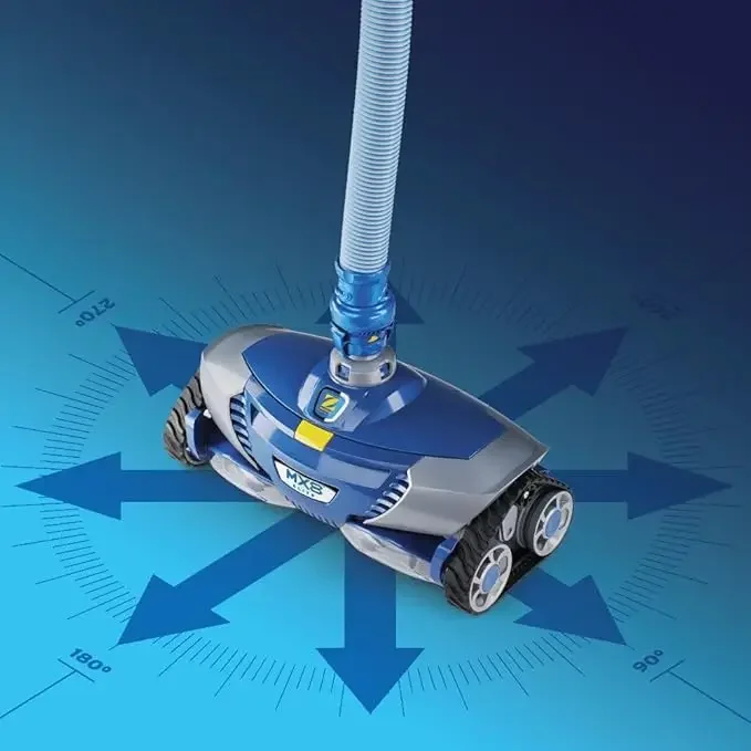 Zodiac MX8 Elite Suction Pool Cleaner with Zodiac Cyclonic Leaf Canister