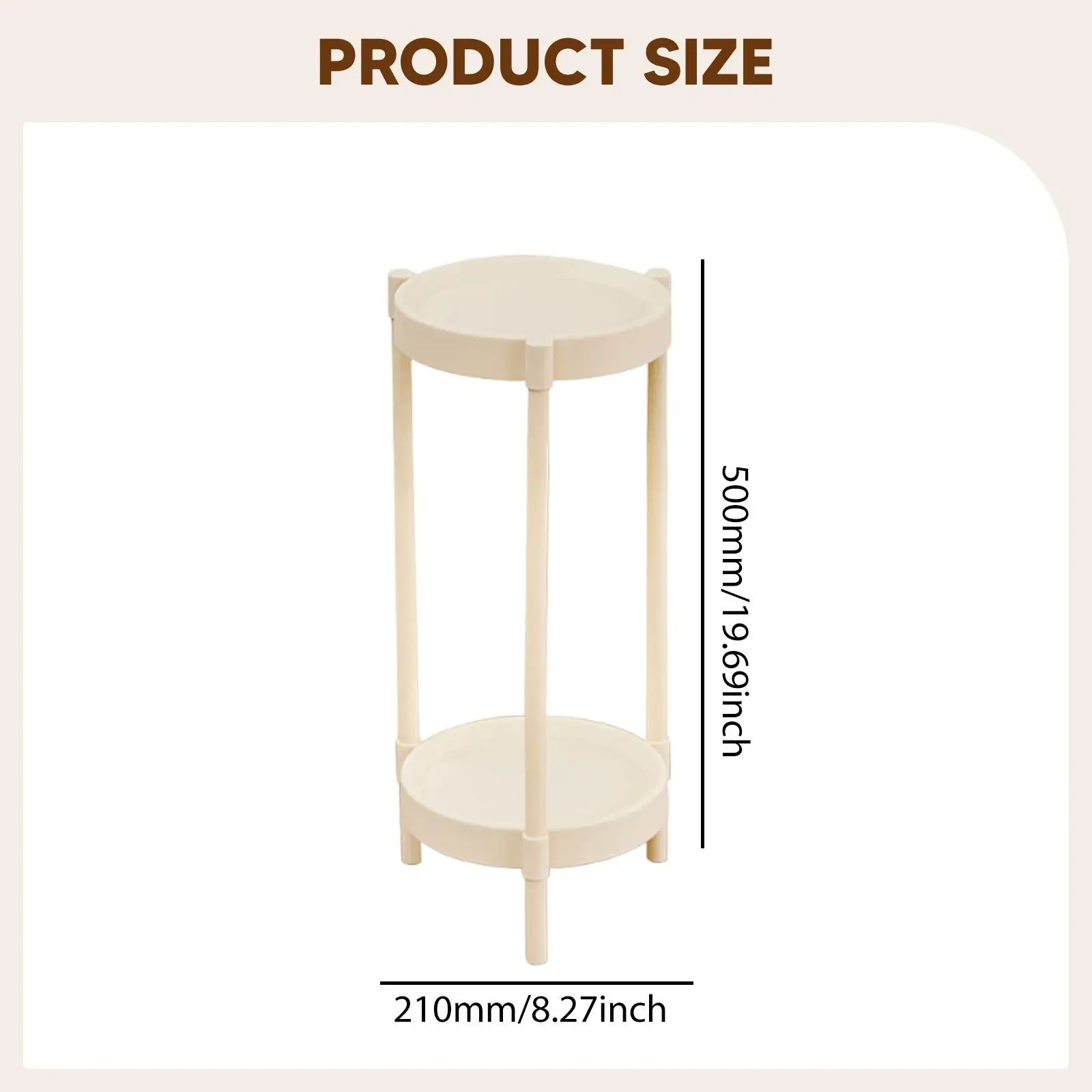 Plant Stand Home Decor Decorative Flower Display Rack for Yard Patio Garden