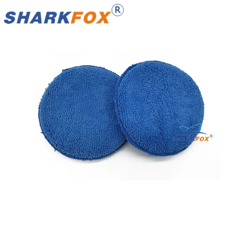 Waxing Sponges Car Polishing & Detailing Ultra-Soft Foam Applicator Pads for Seamless Curing Car Wash Kit