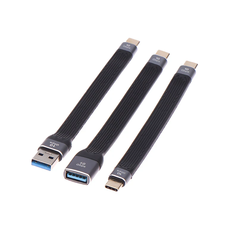 Usb Cable 3.1 4 Type-C Extension Cable Male To Male Female 40Gbps 10Gbps 100W Fast Charging Cable High Speed Data Transfer