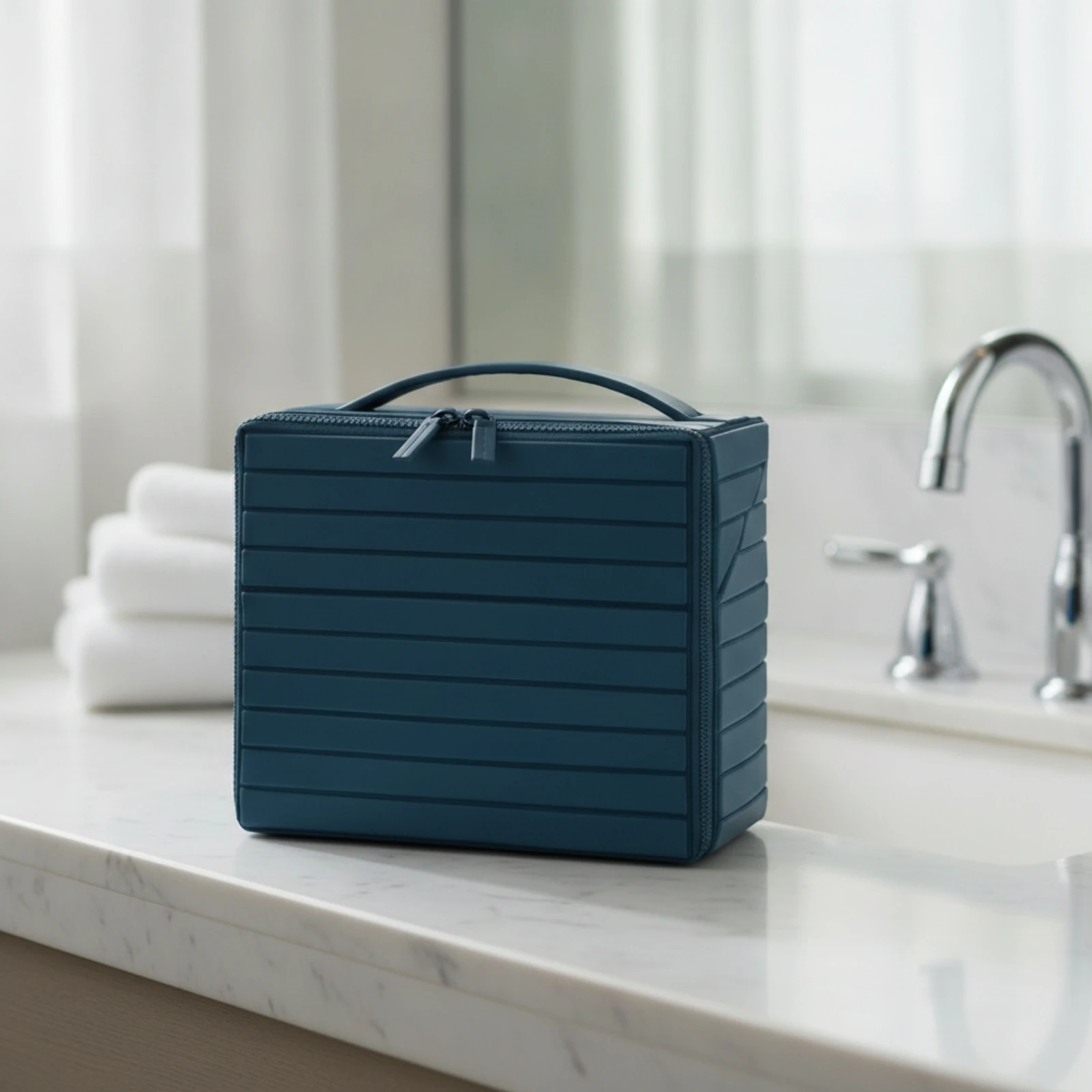 Kosmetiktasche mit Griff, stru – Box Bag Rigid Bewertung und Preis