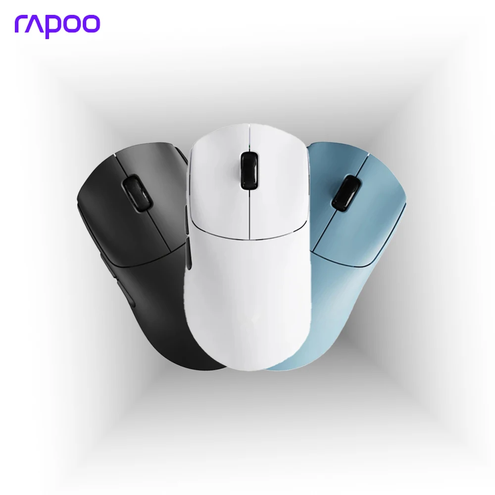 

Rapoo VT0/VT0 MAX Mouse Custom Wireless Dual Mode 8kHz Polling Rate Lightweight Gaming Accessories Paw3950/Paw3398 Gamer Mouse