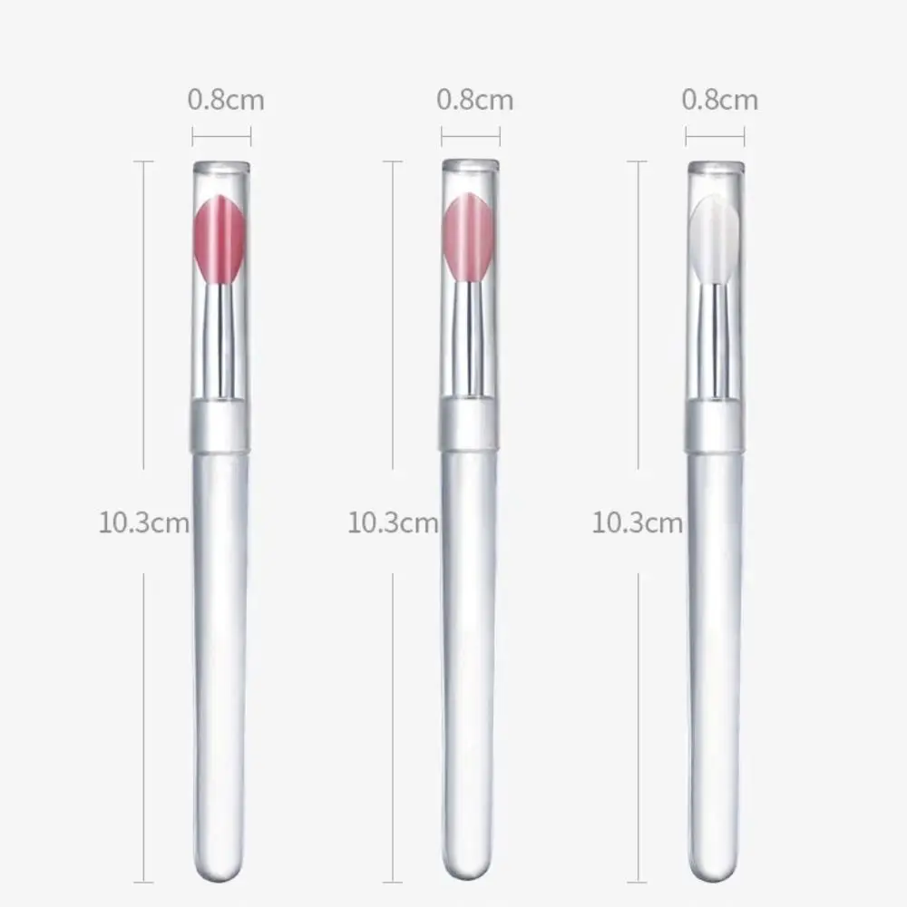 Gel Brush & Picker Nail Arts Silicone Applicator Stick Spatula Stick Nail Brush Tool Manicure Painting Brush