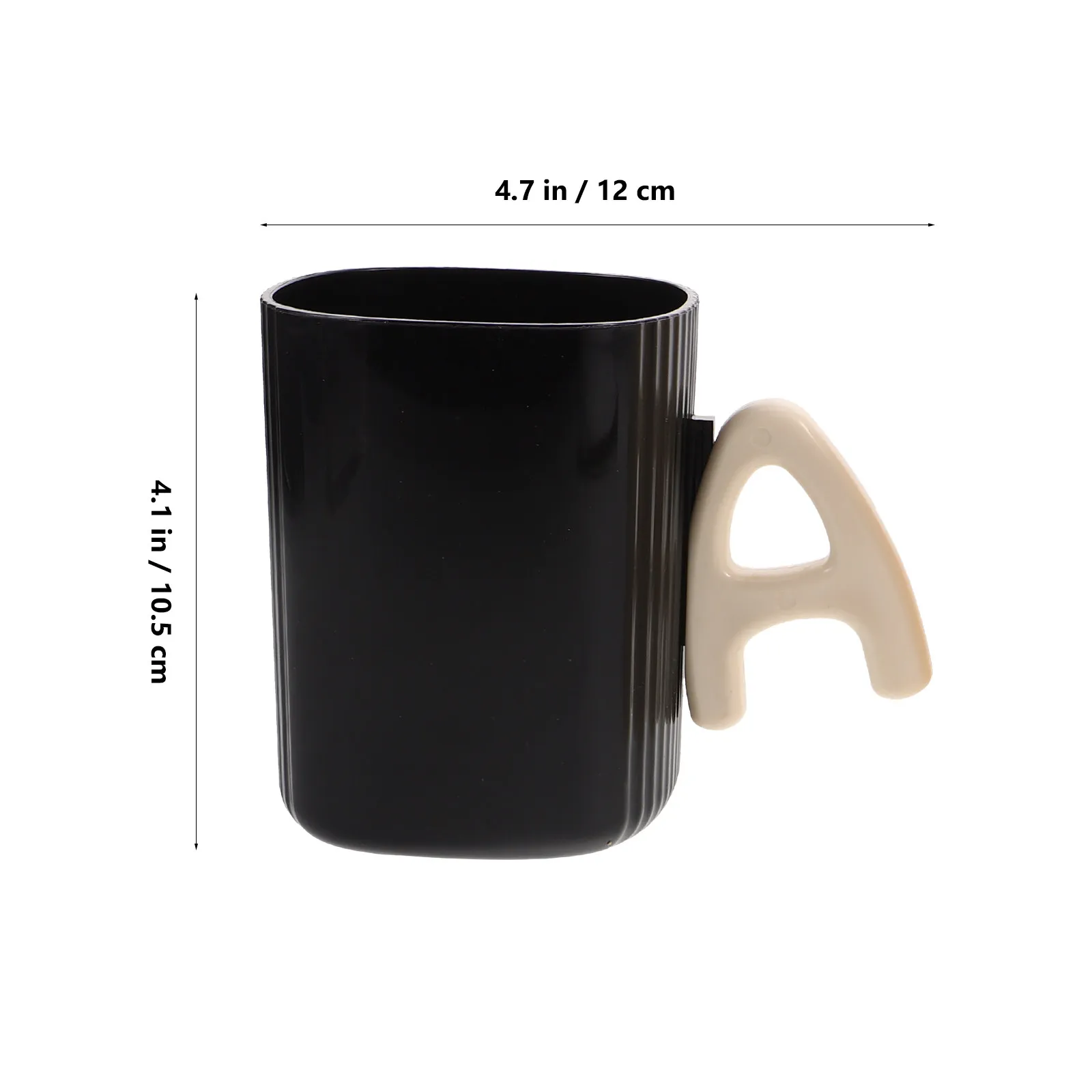 2Pcs Couple Toothbrush Cups Set Portable Plastic Bathroom Tumblers for Home Travel Dorm Use Reusable Mouthwash Cups