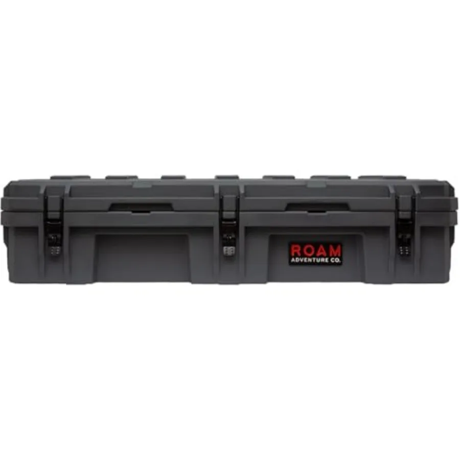 

95L Rugged Case for Outdoor Adventure, Durable Polyethylene, Slate Gray, Waterproof and Impact-Resistant