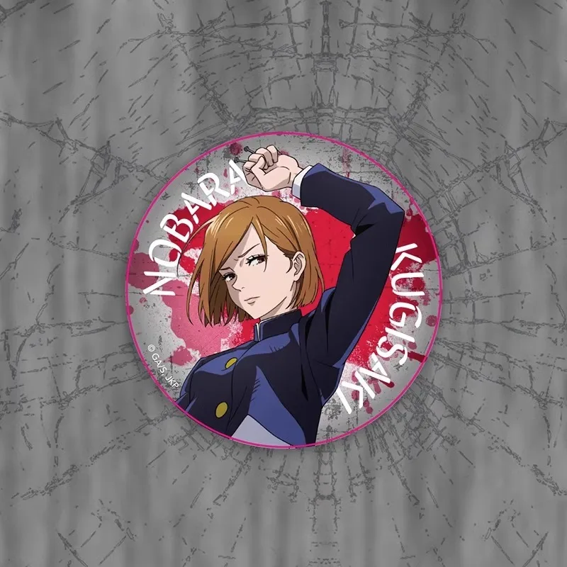 주술회전 배지 고죠 사토루 후시구로 메구미 이타도리 유지 스쿠나 더블 플래시 핀 애니메이션 굿즈 수집용 선물