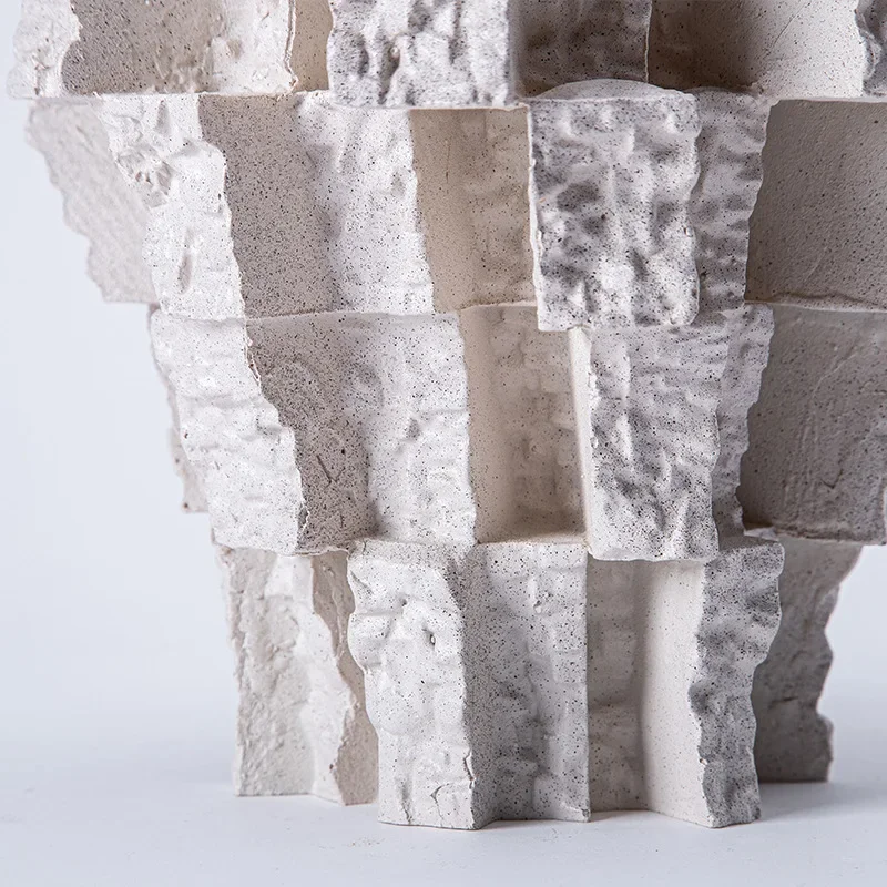 

flower ornament, soft decoration, home furnishing, living room creative special-shaped flower arrangement vase model room