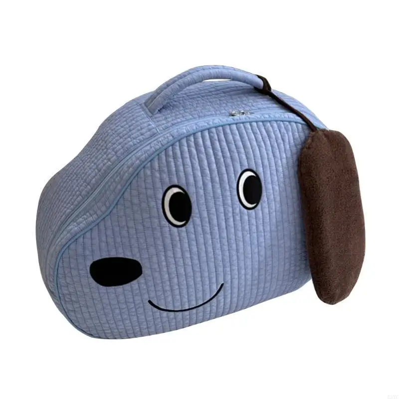 A5YC 유치원 보관 가방 경량 넓은 면화 천 가방 어린이 침구 보관 가방 잡화 가방 여행 가방 선물