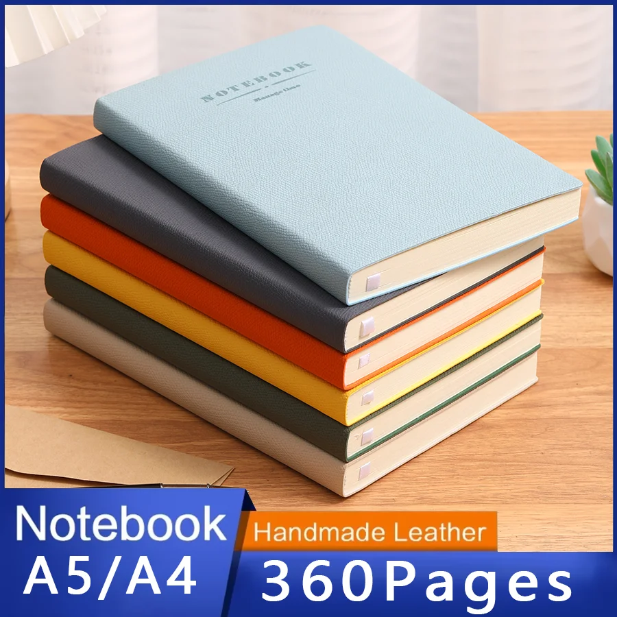 Cuaderno universal A5/A4 engrosado vendedor caliente para dibujar minutos de reuniones de regreso a la escuela, oferta especial