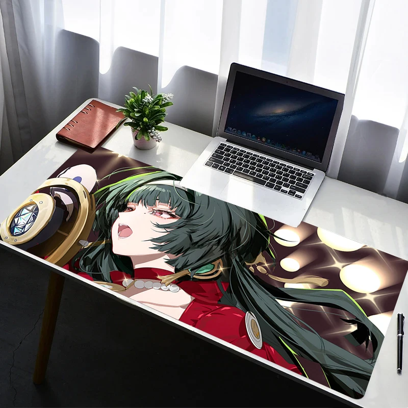 

Mouse Pad Office PC Gaming Accessories Anime Keyboard Pad Anime Zenless Zone Zero Astra Yao Print Mousepad Laptop Desk Mouse Mat