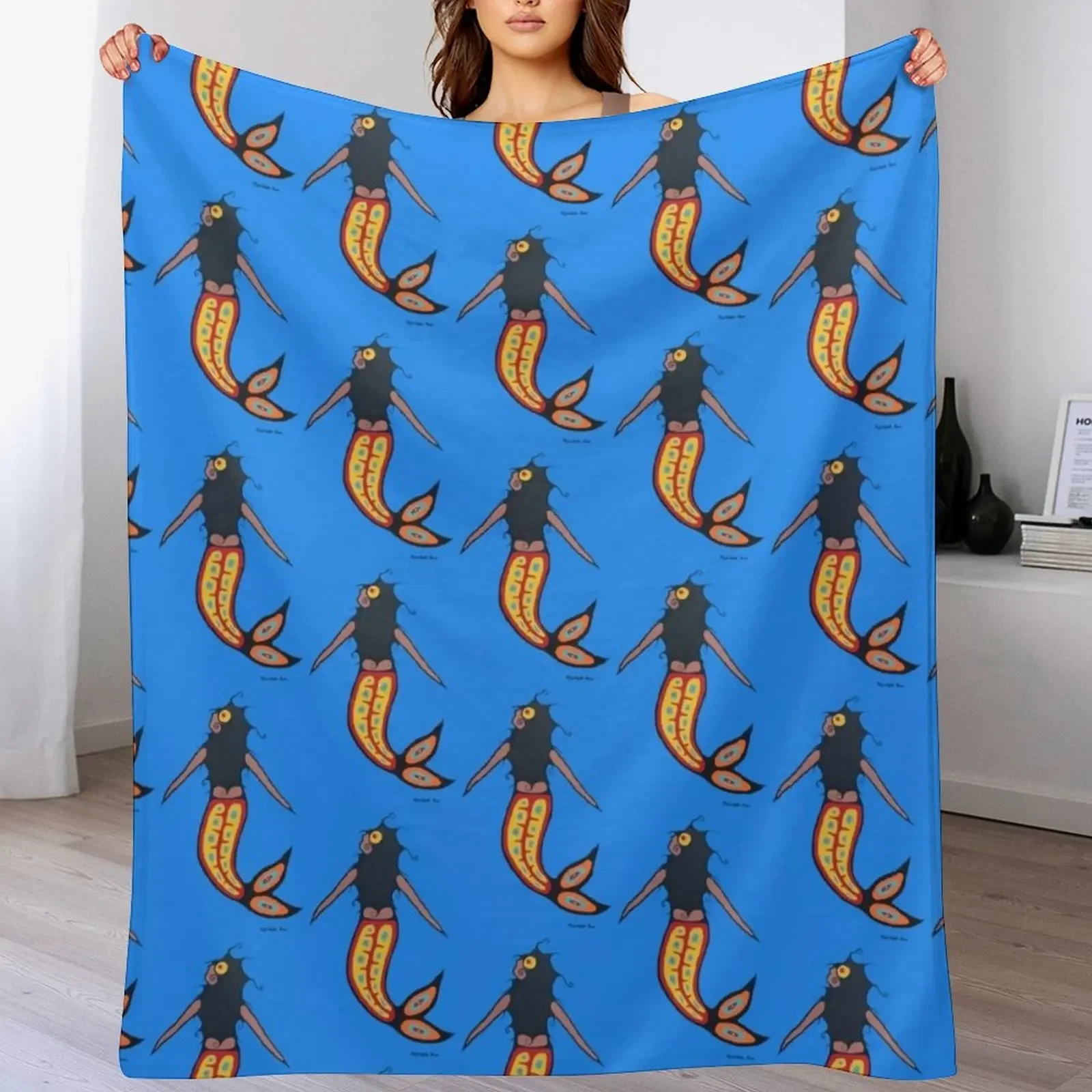 

binaabekwe Throw Blanket Comforter Flannels Stuffeds Tourist Blankets