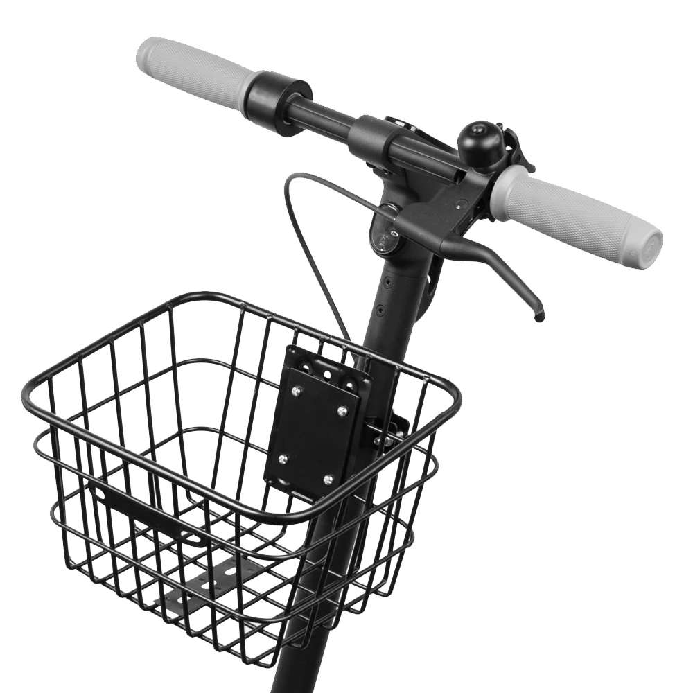 Stainless Head Handle Basket for Xiaomi M365 Pro for Ninebot Max G30 F20 Electric Scooter Carryings Storage Hanging Front Basket