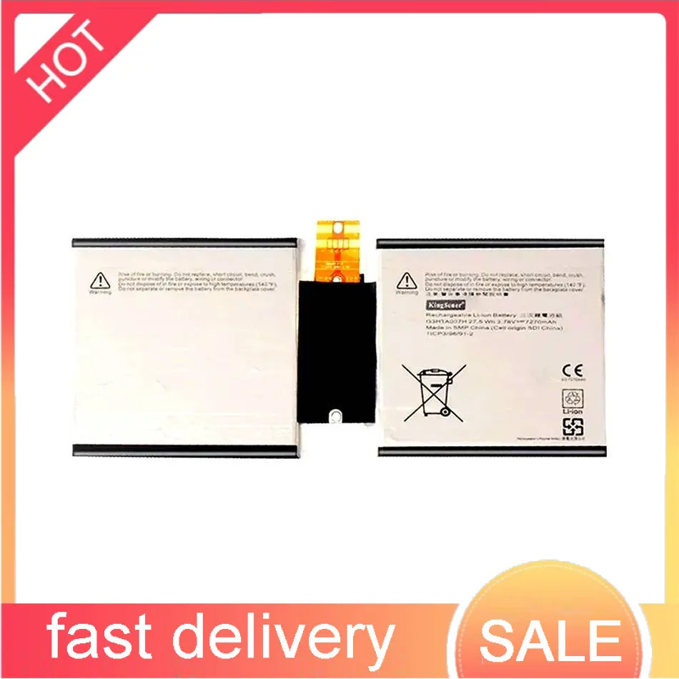 

Аккумулятор мобильного телефона G3HTA003H G3HTA004H 7270 мАч для Microsoft Surface 3 1645 1657 G3HTA007H