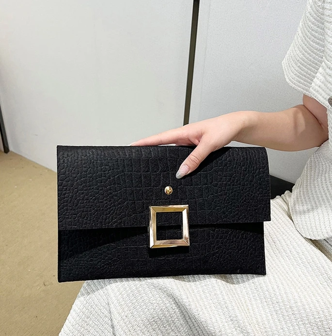 Envelope bag, fashionable small square bag