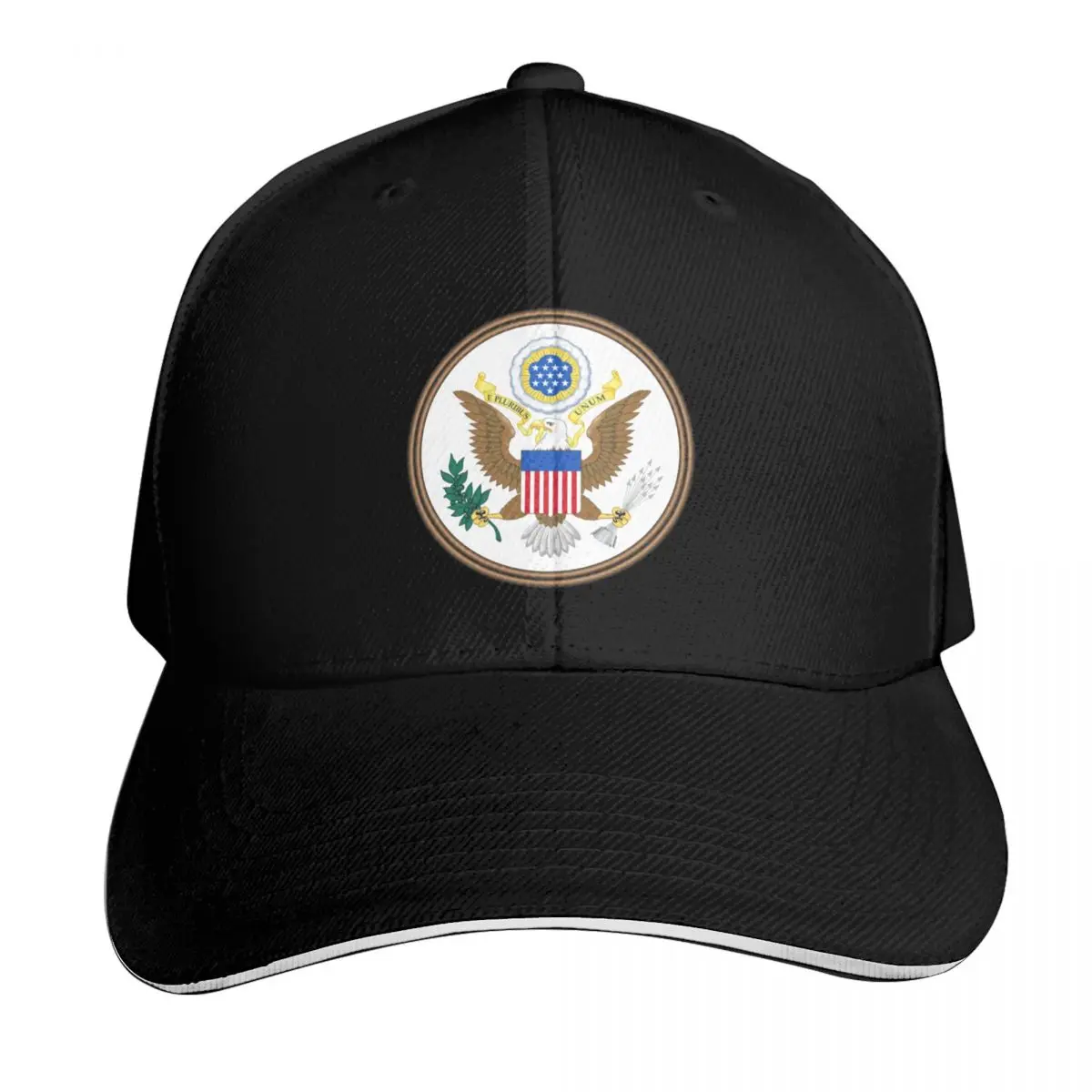 Great Seal of the United States Baseball Cap Curved Brim Classic Fit Low Profile Unstructured Unisex for Men Women