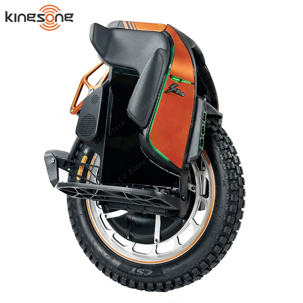 Monociclo Eléctrico KingSong S19 Pro 50S en Stock en la UE, Batería de 100.8V 1776wh, Motor de 3500W, Suspensión con Recorrido de 130mm, el Más Reciente KS S19 Pro