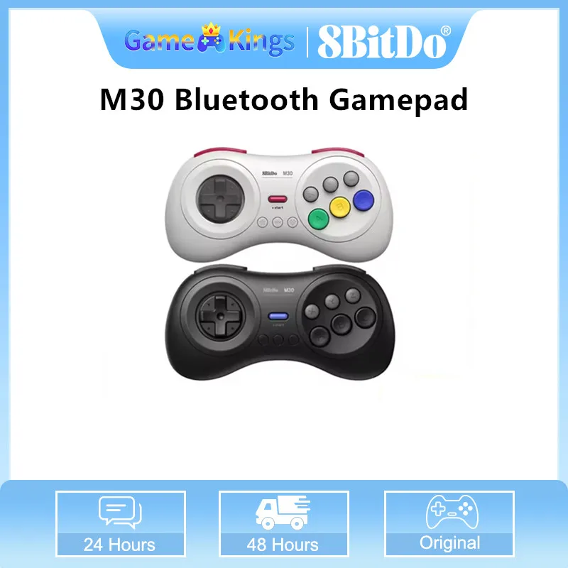 8BitDo M30 Bluetooth Gamepad Retro 6 Button Controller for Nintendo Switch Windows Android Raspberry Pi Controller For SEGA