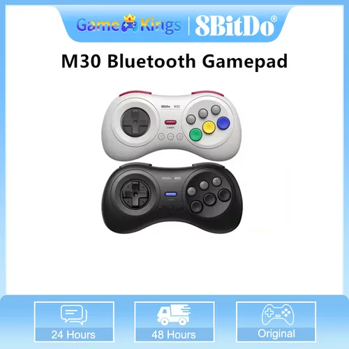 Imagen 1 del producto Soporte de mando Bluetooth 8BitDo M30 para Nintendo Switch/Windows 10/11/Android/controlador Raspberry Pi