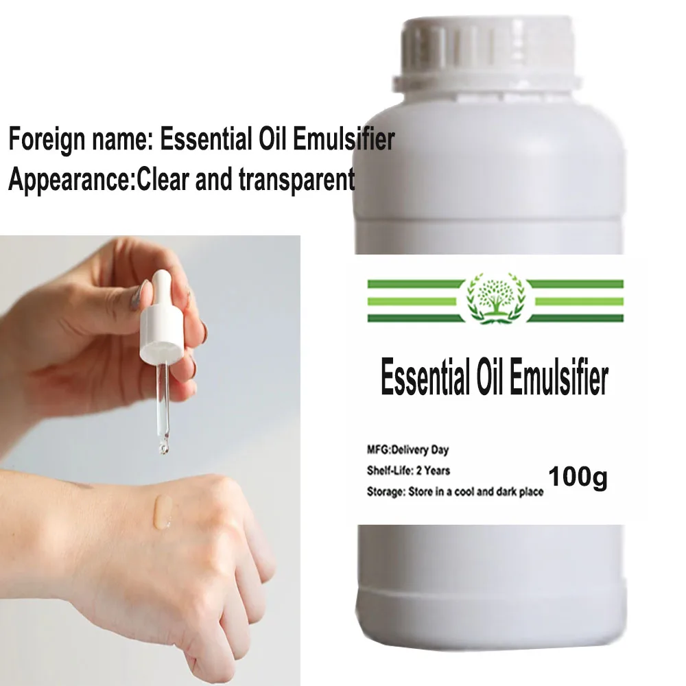 Pure Plant Specific Essential Oil Emulsifier, Essential Oil Water Solvent, Handmade Skincare Cosmetics Raw Material DIY 100g-100