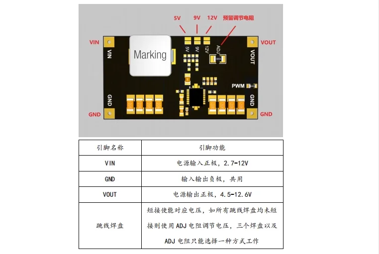 TPS61088 Hochleistungs-5V/9V/12V Boost-Modul DC-DC 10A Strom – Detail 2