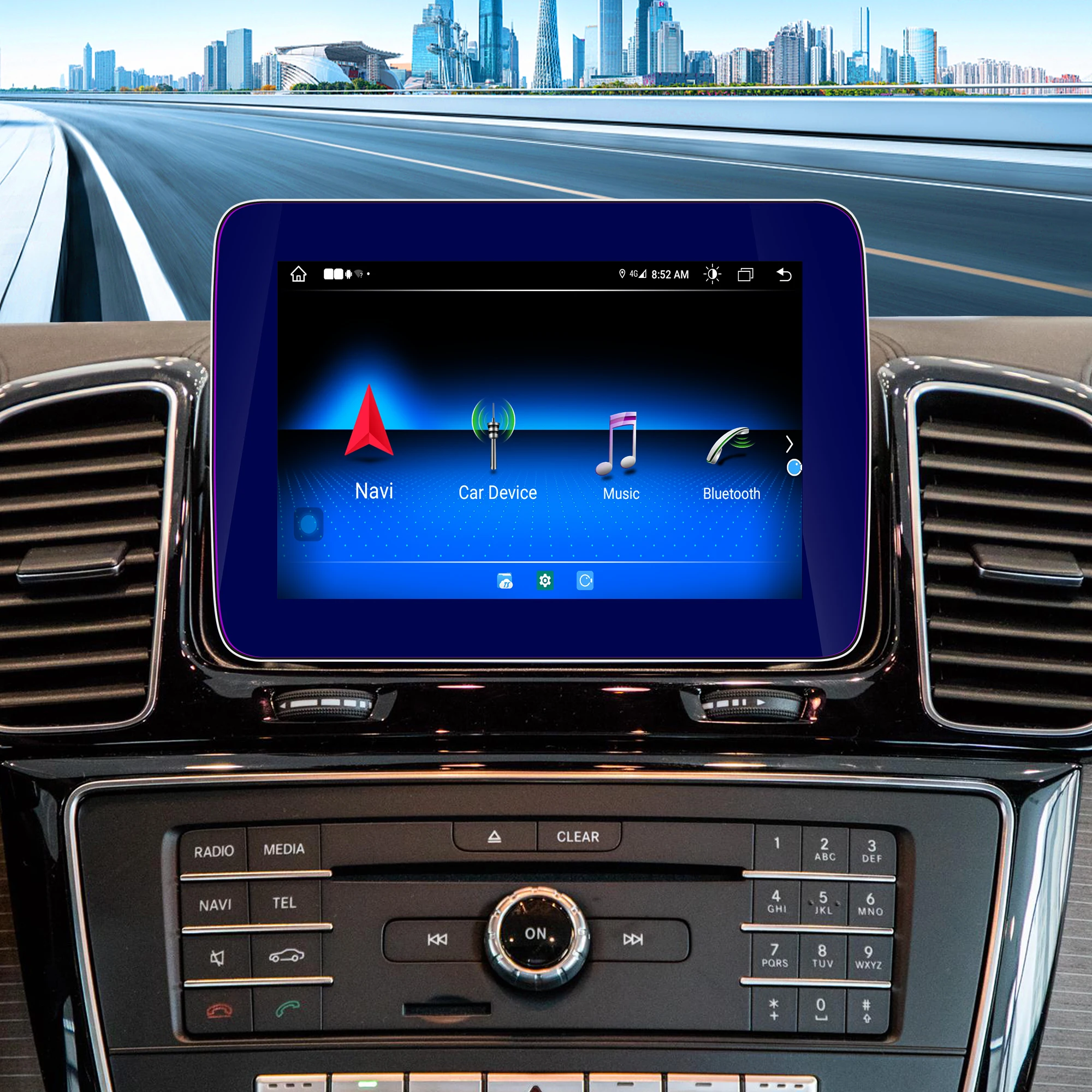 

Android Car radio for Mercedes Benz GLE W166 2015~2018 NTG 5.0 stereo Carplay Android Auto,GPS Navigation,8.4’,Bluetooth,WIFI