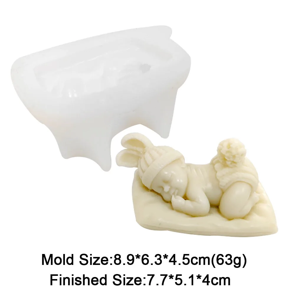 Madonna And Baby Silicone Mold Mother's Day Baby Style DIY Handmade Crafts Candle Gypsum Resin Chocolate Baking Mould