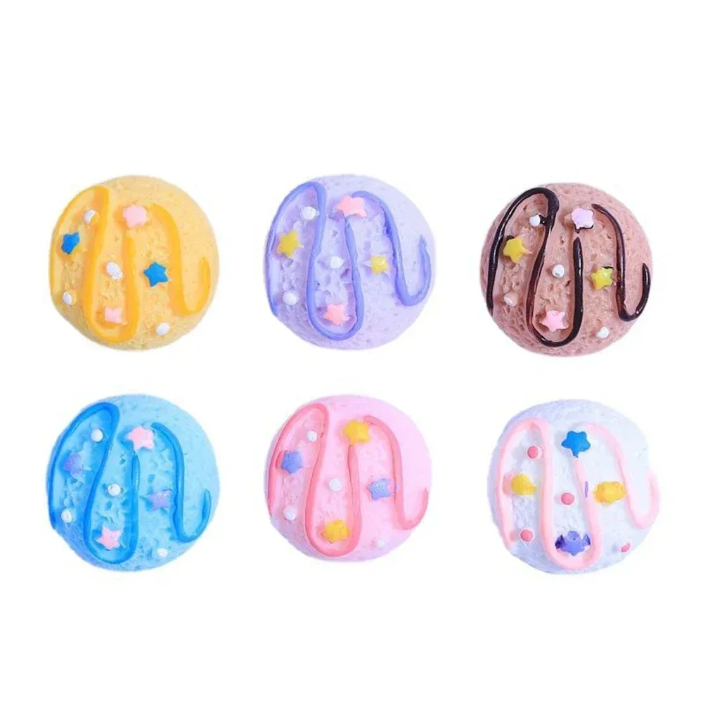 10PCS Star Ice Cream Balls Ser - Star Flat Back ulasan dan harga