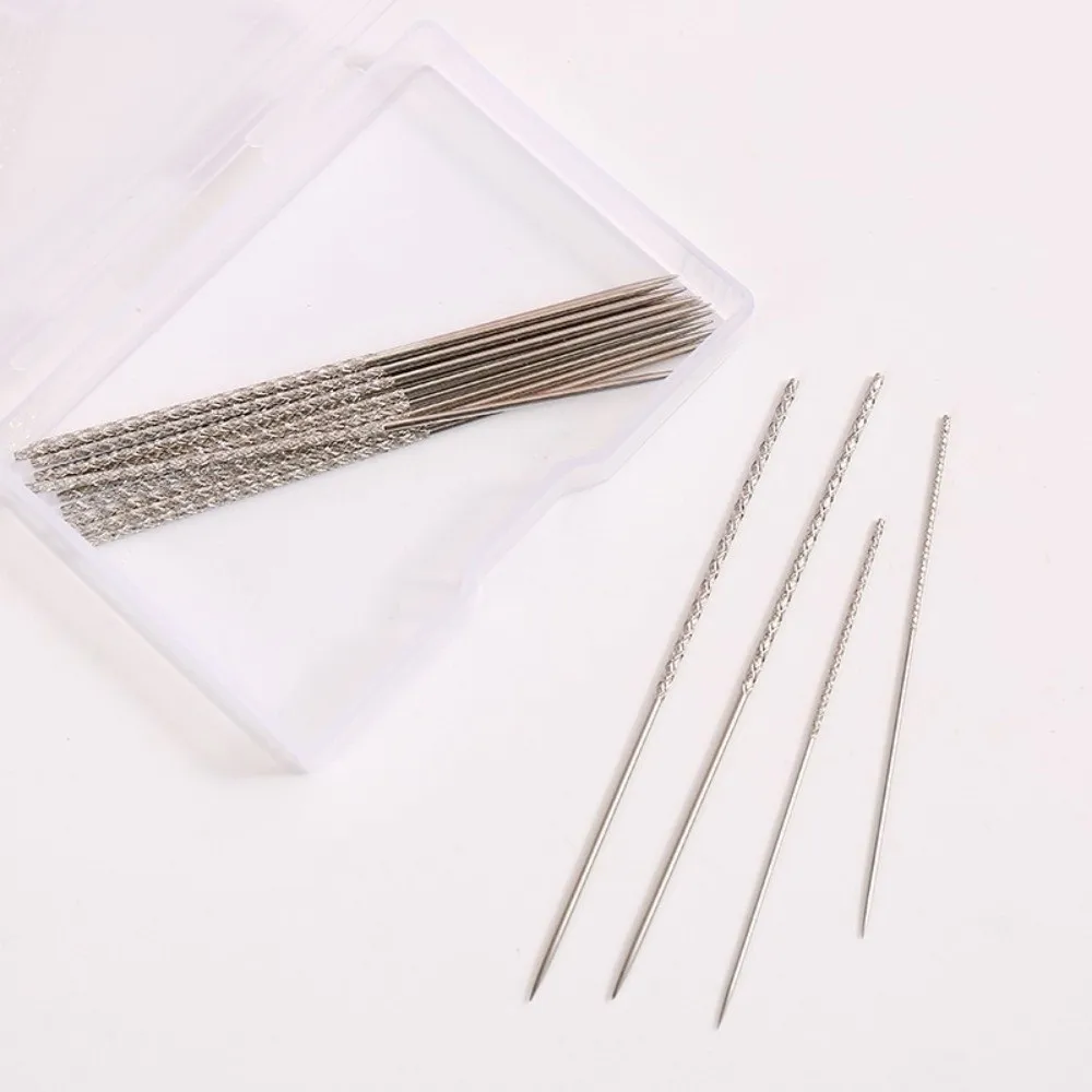 15PCS/Boxed Knurled Needle Multifunctional Lightweight Hread Head Piping Trouser Leg Needle Hand-knitting Tool