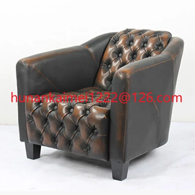 

Wholesale Modern Hotel Restaurant Armchair Cheap price Furniture Leather Sectional Single Sofa Chair