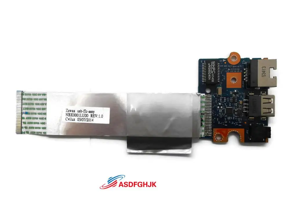 

Original FOR Toshiba C55-B C55d-B C55t-B Audio Ethernet Board LS-B303P NBX0001LU00 100% TESED OK