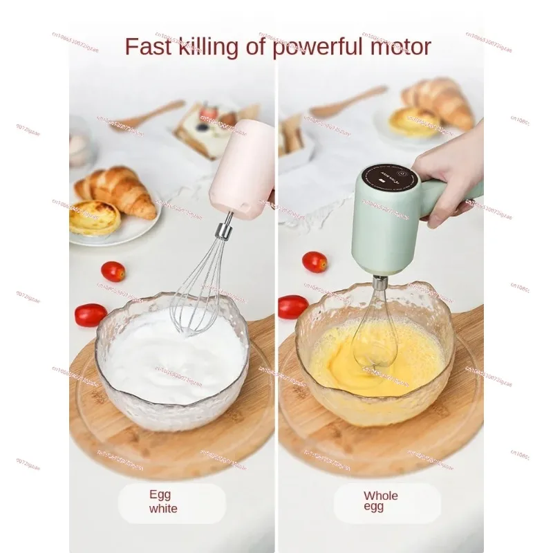 Wireless Charging Electric Egg Beater Automatic Small Cream Baking Household Mixer