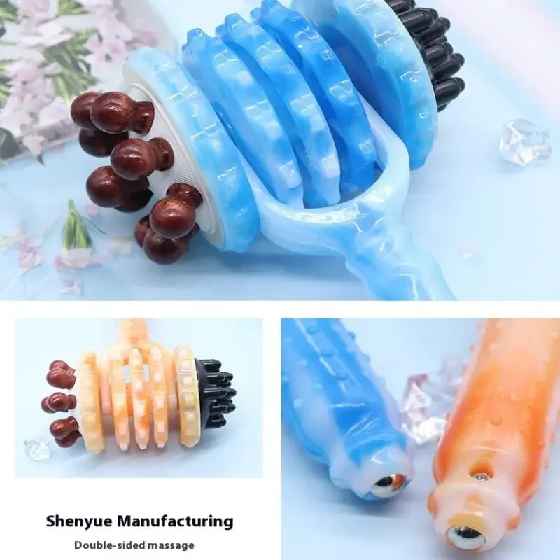 

Massage Hammer Ergonomic Handheld Body Massager Double-Sided Stress Relief Tool For Back Legs Lightweight Portable