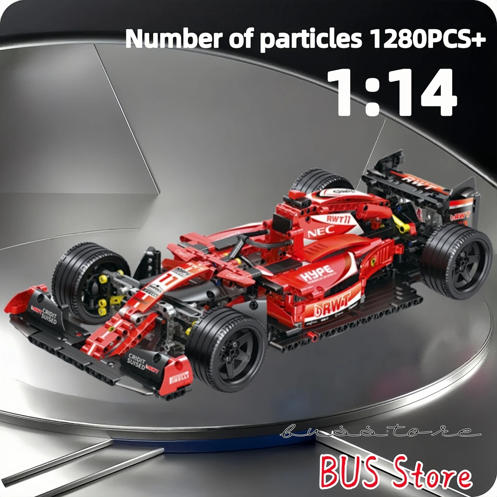 1280 + 個テクニカルレーシングカーアセンブリビルディングブロックエキスパートスピード車両モデルレンガ Moc おもちゃ男の子 Educa おもちゃギフト