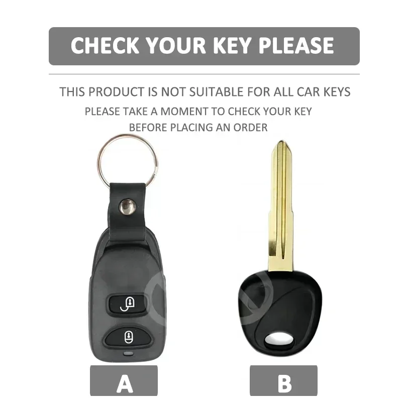 Silicone Car Fob Key Case Cover Skin Protector Shell for Hyundai Elantra Sonata SantaTucson for Kia Carens Keychain Accessories