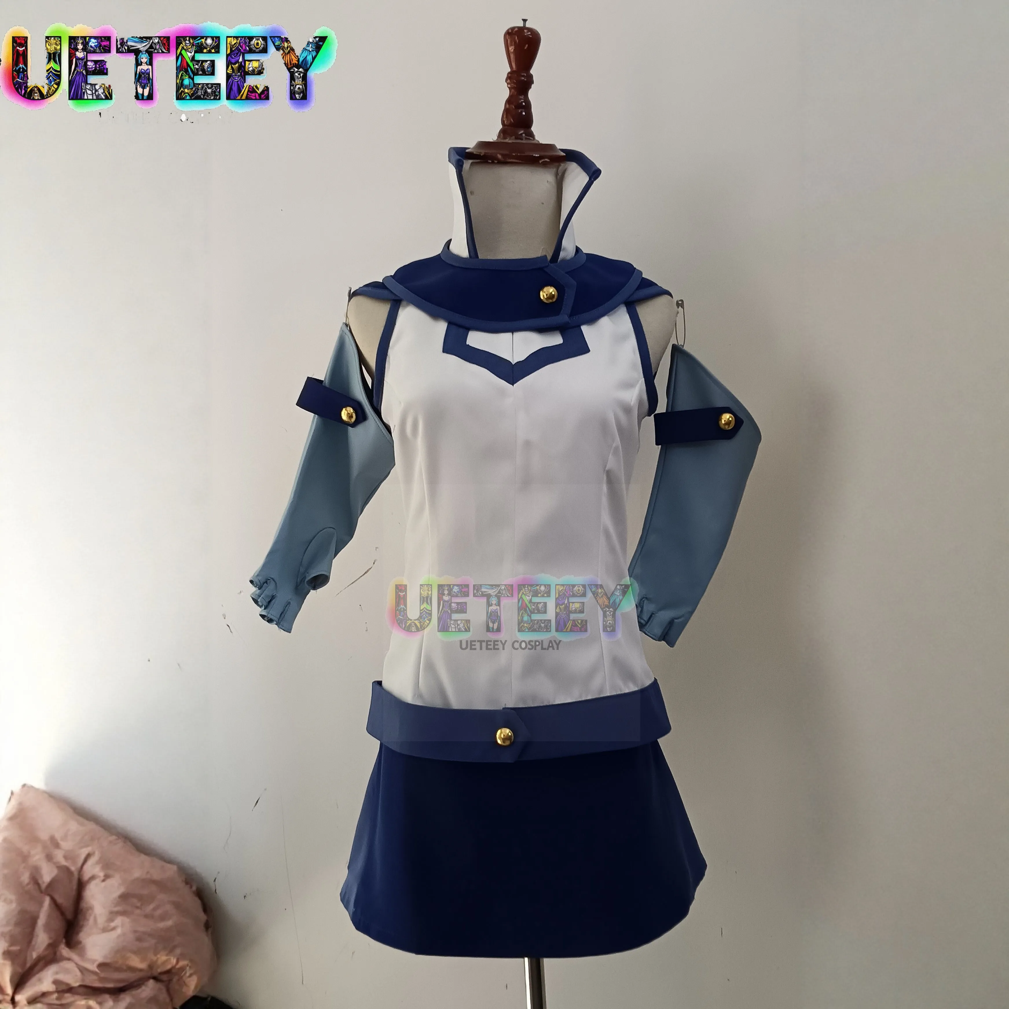 

UETEEY COS Yu-Gi-Oh! GX Asuka Tenjoin Cosplay Costume Halloween Set Custom Size