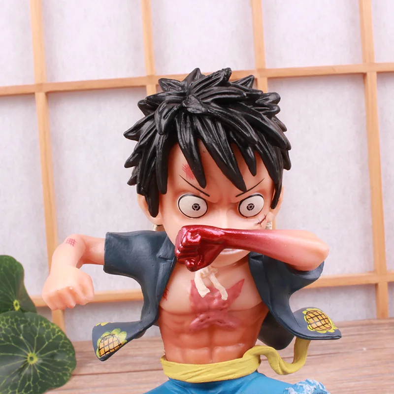 One Piece 13CM GK Luffy Figure Transform Change Arm Hot Anime Figurine Decor Doll Model Collection Kids Fans Toy Birthday Gift