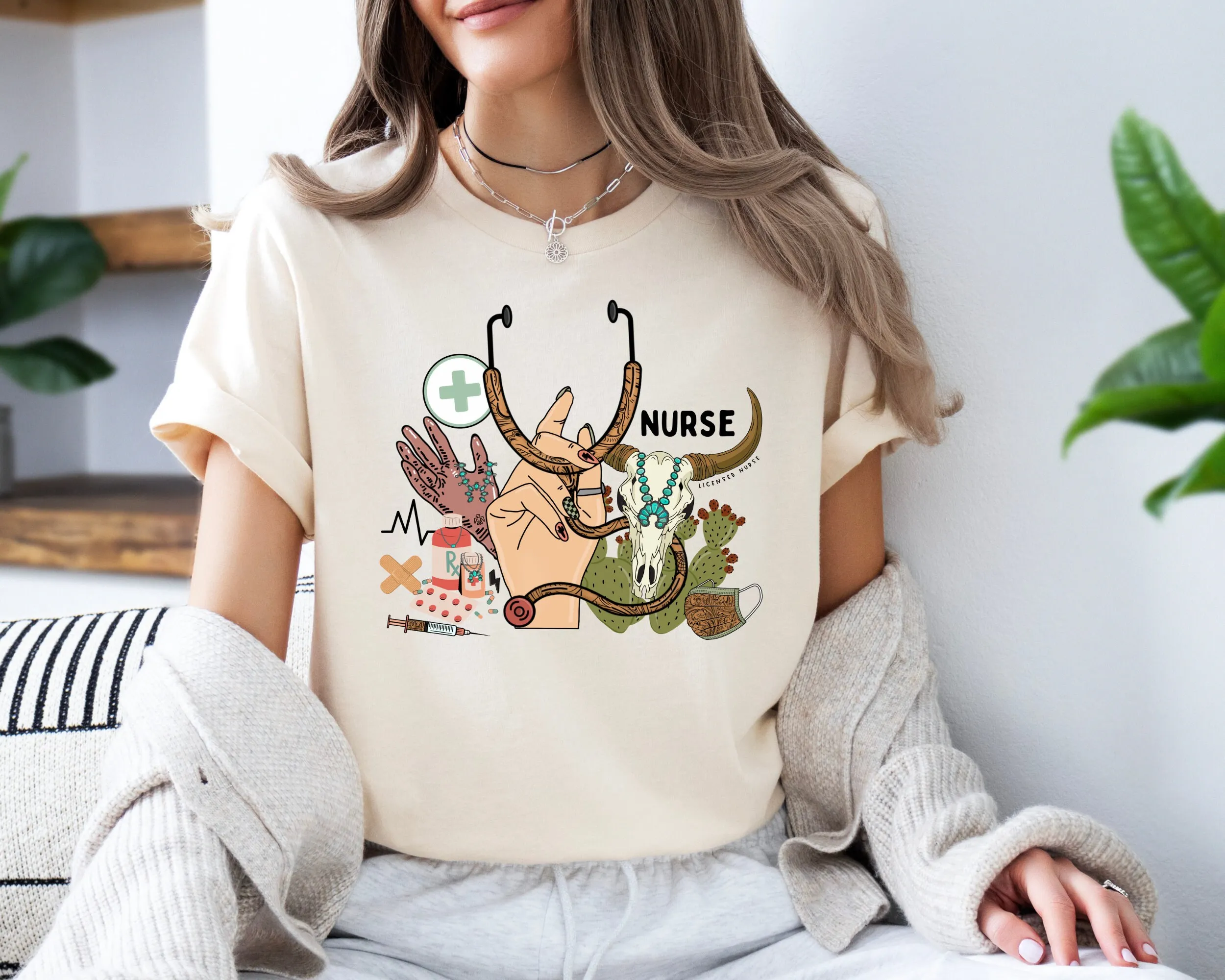 Western Nurse T Shi…