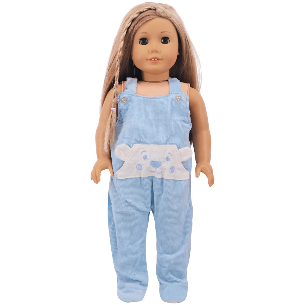 Doll Clothes&Dress&Bodysuit Fit 43Cm Reborn Baby&18Inch American Doll,Girl Toys Gift,Generation Baby Clothes Accessories