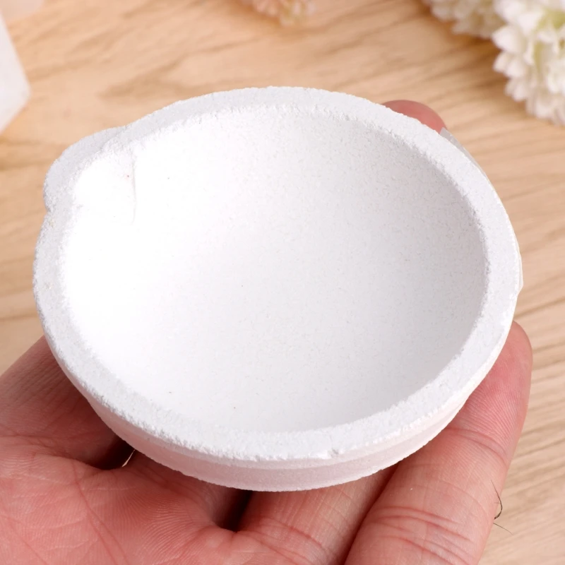 High Temperature Silica Melting Crucible Dish Bowl Pot Casting Gold