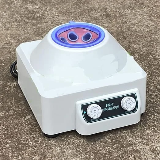 Electric Centrifuge Machine 6x20ml, 900-2 Portable Lab Benchtop Centrifuge 4000rpm, PRP Centrifuge