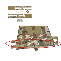 Tactical Vest Top 2-Band Molle Side MBAV/Swimmer CUT Vest Side AVS