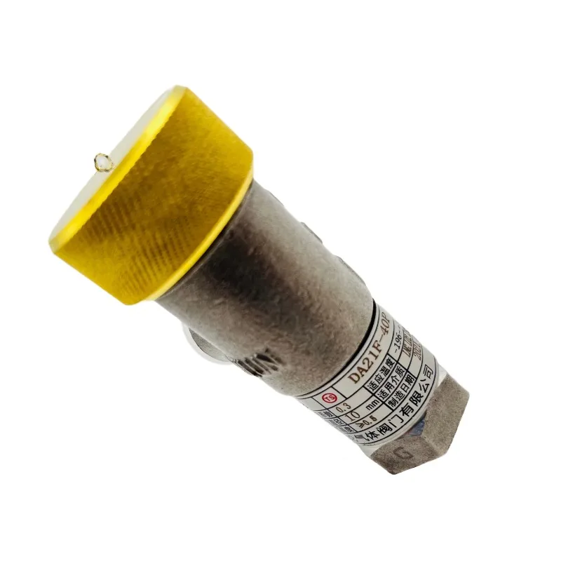 DA-10A1 Cryogenic Relief Valve Partial Open M16*1 Micro-lift Safety Valve