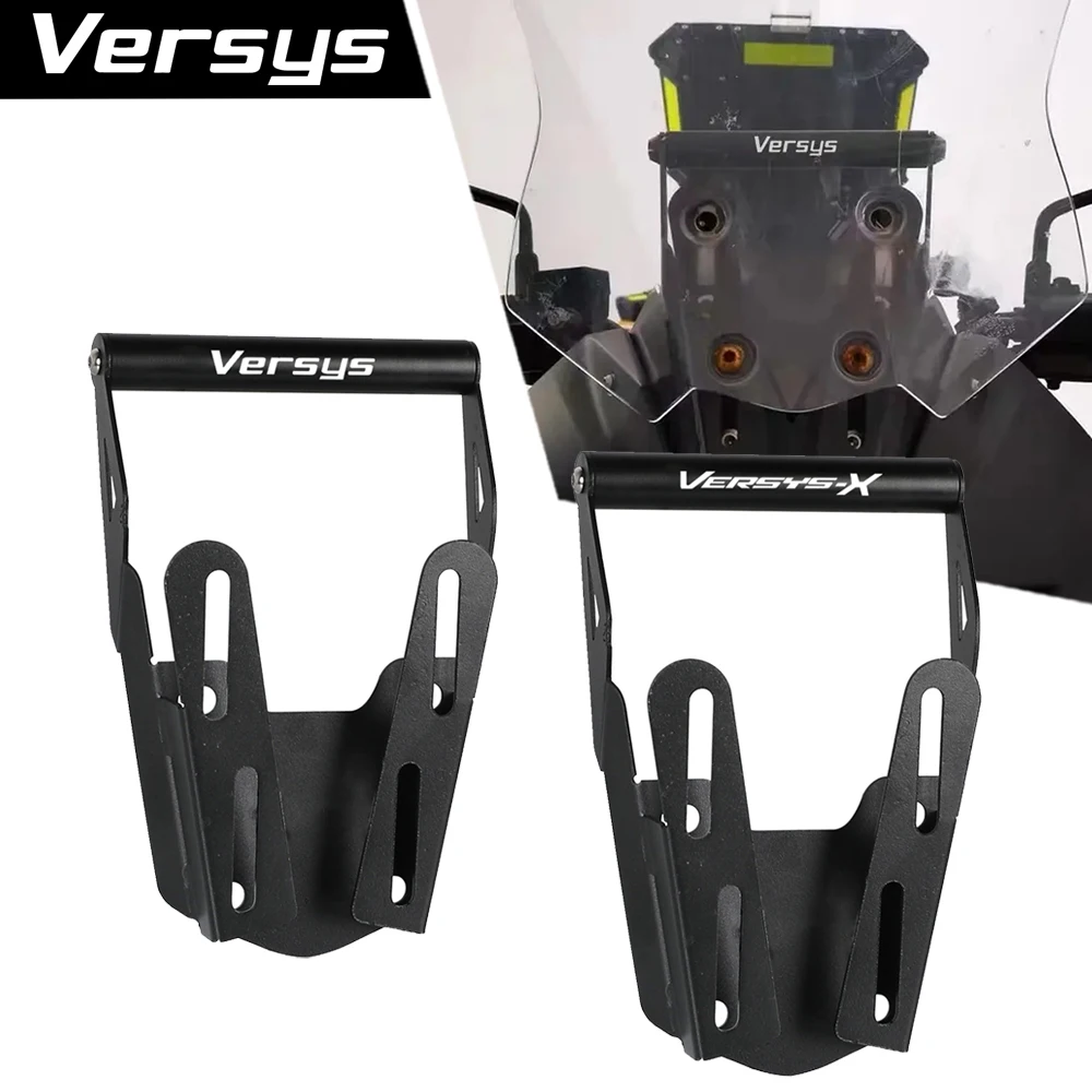 

For KAWASAKI VERSYS X300 X250 Versys 250 Versys300 2017-2026 Motorcycle Accessories Navigation Bracket Mobile Phone Holder Stand