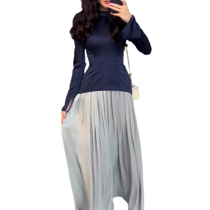 Fall 2025 Women's Dress Suit with Folding Waist Jacket and Half-length Group