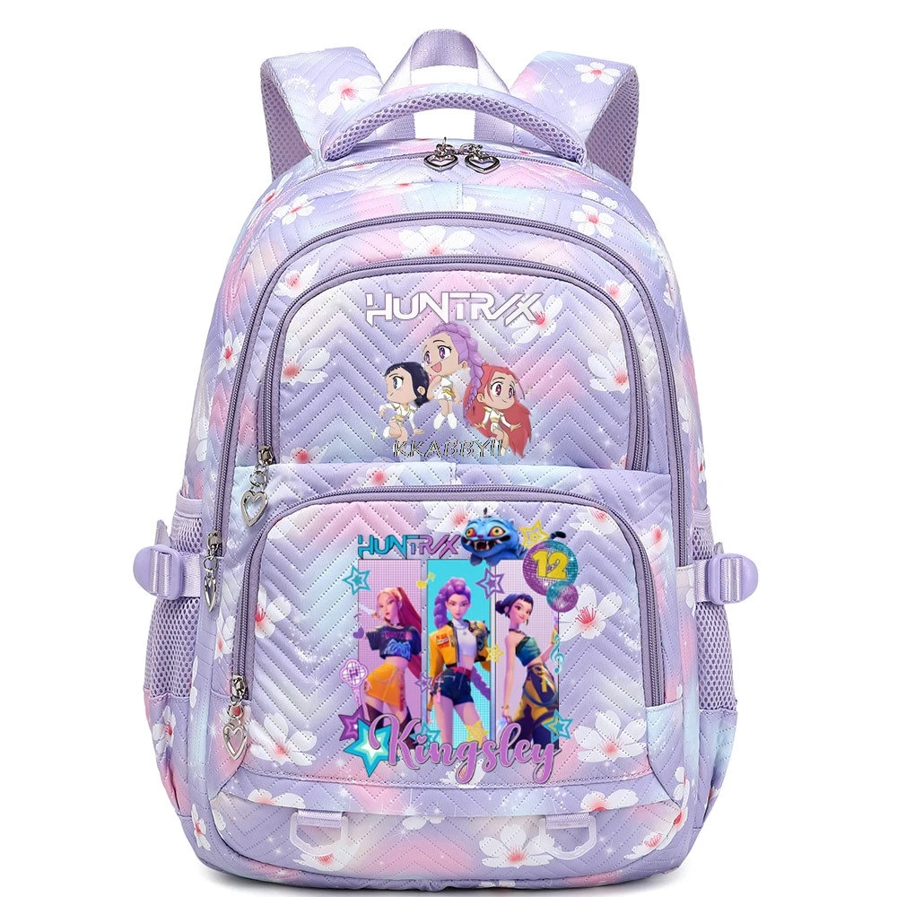 K-Pop Demon Hunters garçons filles sac à dos Huntrix voyage sac à dos cartable sac à dos femmes sac à bandoulière